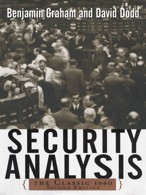 Title details for Security Analysis by Benjamin Graham - Wait list
